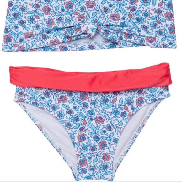 Aqua et Sol NWT Swimsuit Set Rash guard Bikini Bottom UPF 50+ Toddler Size 4 - Picture 6 of 6